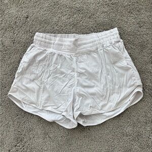 lululemon athletica White Athletic Shorts